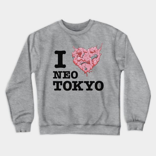 I Tetsuo Neo Tokyo Crewneck Sweatshirt by Pufahl
